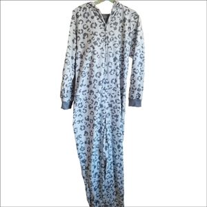 Sweet Treats leopard Pajama Onsie XL
